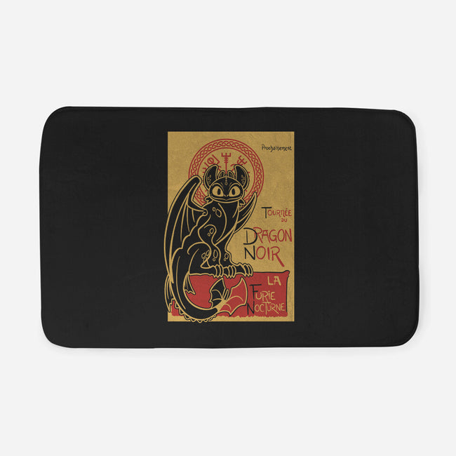 La Furie Nocturne-none memory foam bath mat-Bezao Abad