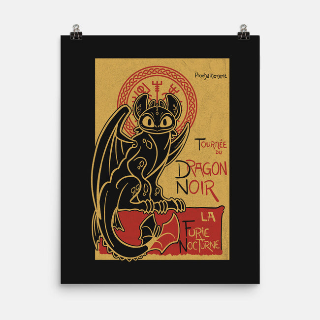 La Furie Nocturne-none matte poster-Bezao Abad