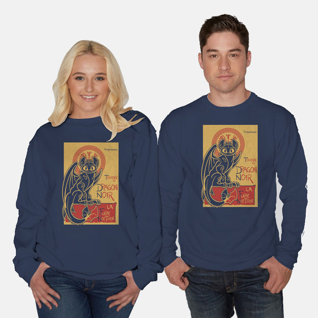 La Furie Nocturne-unisex crew neck sweatshirt-Bezao Abad