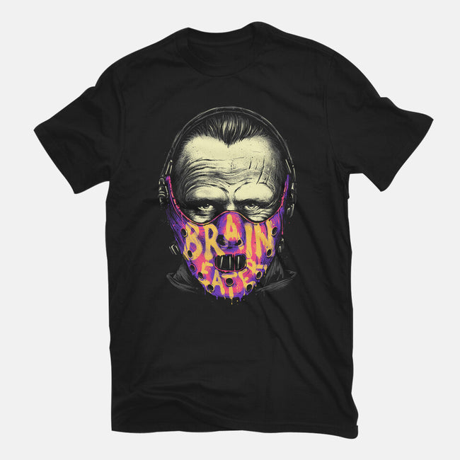 Brain Eater-womens basic tee-glitchygorilla
