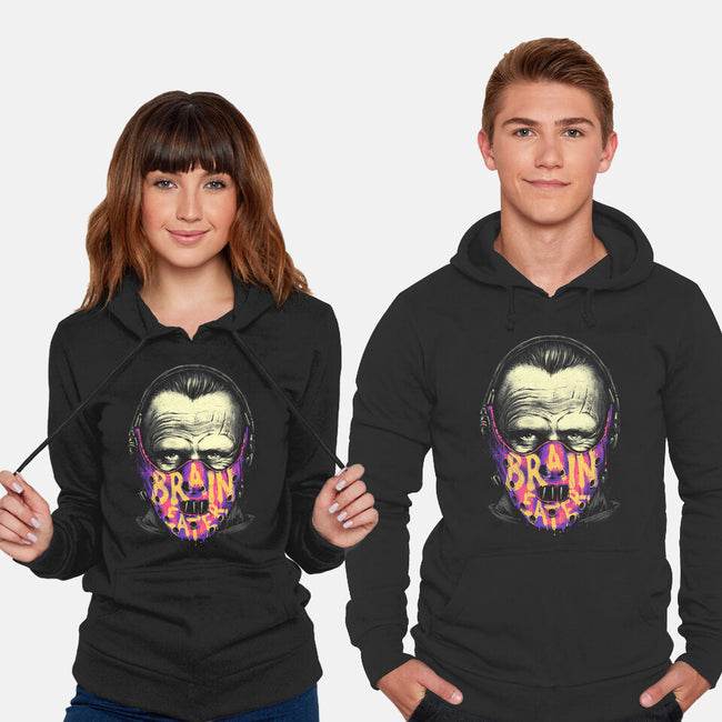 Brain Eater-unisex pullover sweatshirt-glitchygorilla