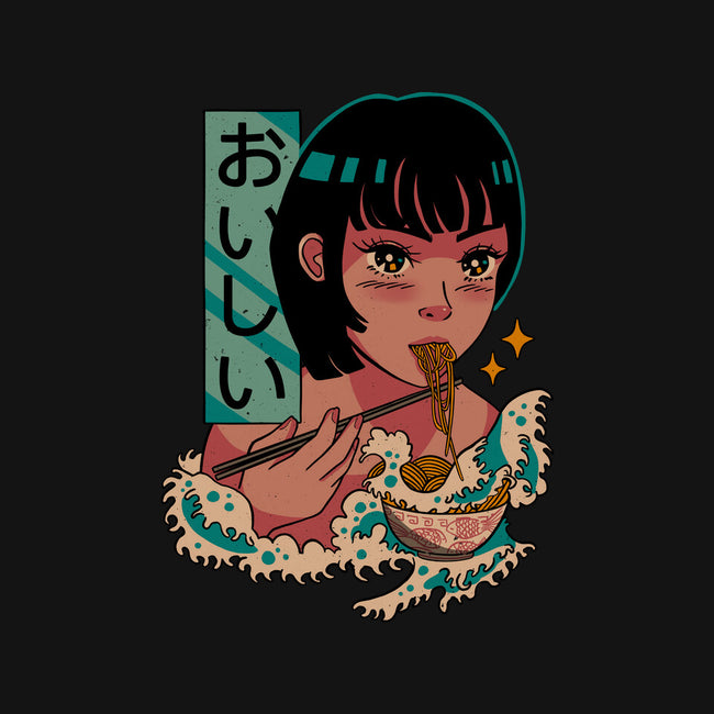 Tasty Waves Of Ramen-none removable cover w insert throw pillow-pescapin