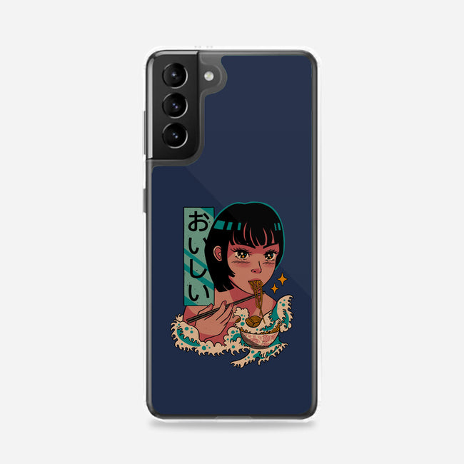 Tasty Waves Of Ramen-samsung snap phone case-pescapin