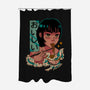 Tasty Waves Of Ramen-none polyester shower curtain-pescapin