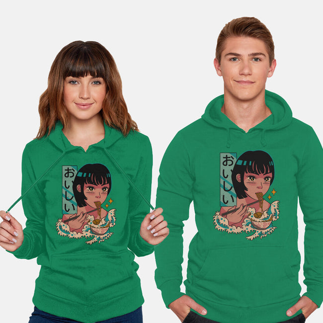 Tasty Waves Of Ramen-unisex pullover sweatshirt-pescapin