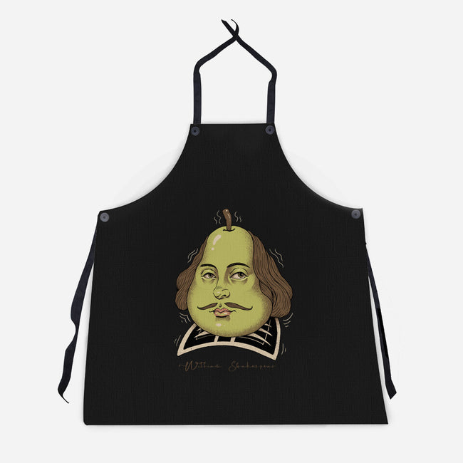 Shakes Pear!-unisex kitchen apron-vp021