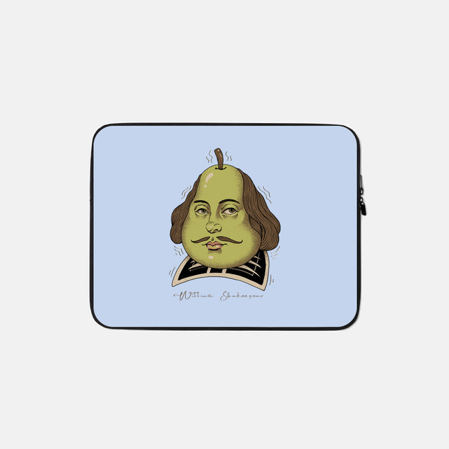 Shakes Pear!-none zippered laptop sleeve-vp021