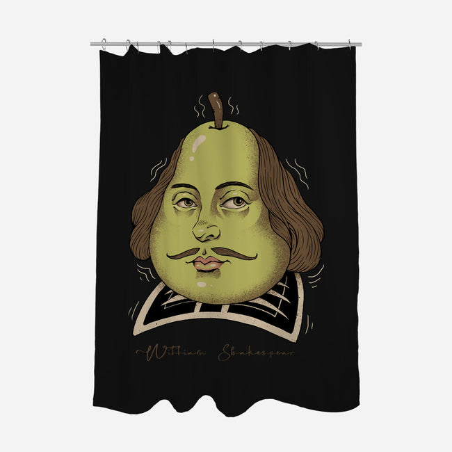 Shakes Pear!-none polyester shower curtain-vp021