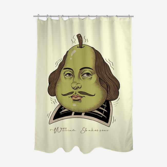 Shakes Pear!-none polyester shower curtain-vp021