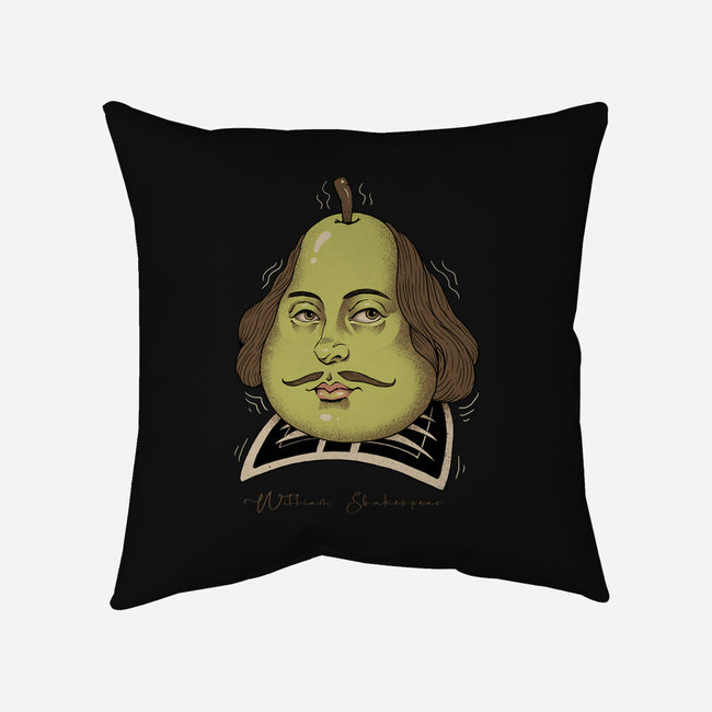 Shakes Pear!-none removable cover w insert throw pillow-vp021