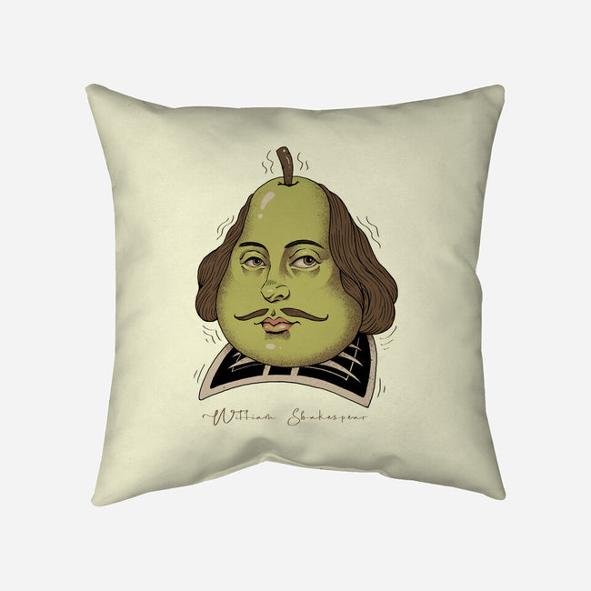 Shakes Pear!-none removable cover w insert throw pillow-vp021