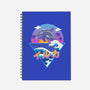 Dolphin Wave-none dot grid notebook-vp021