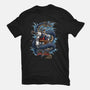 Gundam Dragon Force-womens fitted tee-SecondSyndicate