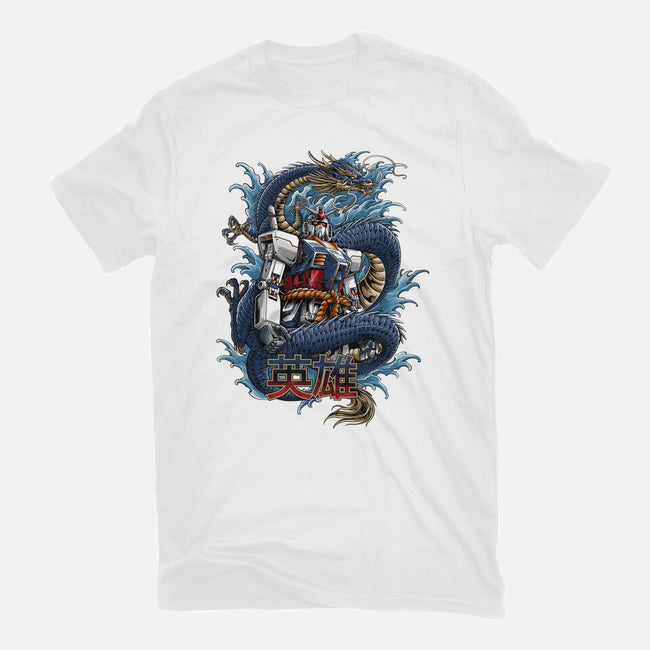 Gundam Dragon Force-mens premium tee-SecondSyndicate