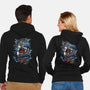 Gundam Dragon Force-unisex zip-up sweatshirt-SecondSyndicate