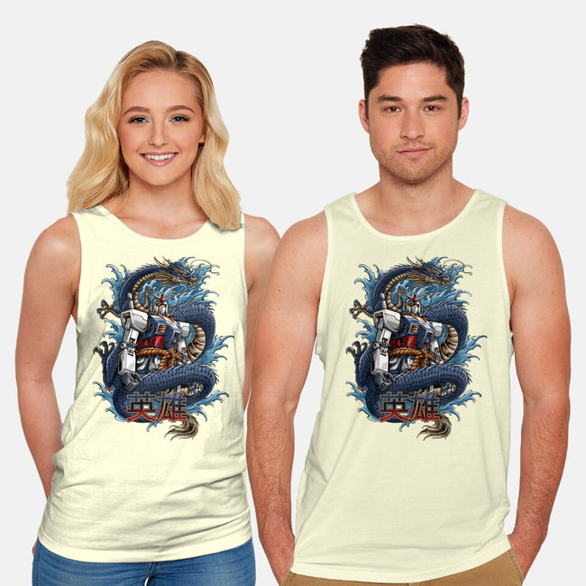 Gundam Dragon Force-unisex basic tank-SecondSyndicate