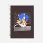 Table Tennis Hedgehog-none dot grid notebook-estudiofitas