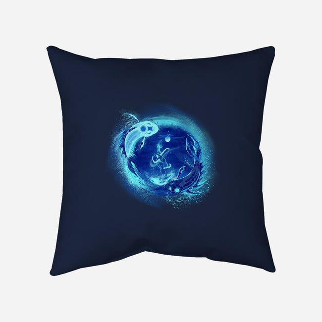 Sea Dancer-none removable cover throw pillow-Ionfox