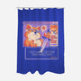 The Only Luck I Got-none polyester shower curtain-ilustrata