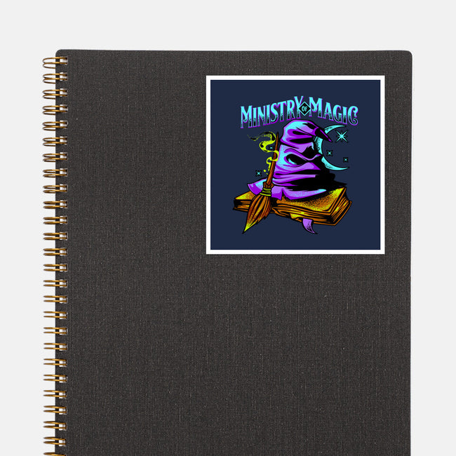 Ministry Of Magic-none glossy sticker-heydale