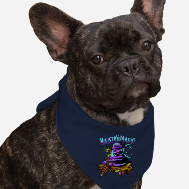 Ministry Of Magic-dog bandana pet collar-heydale