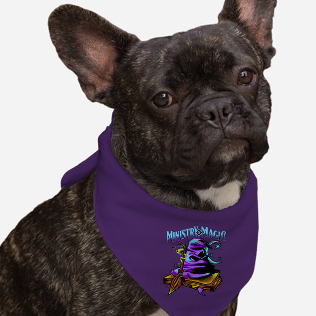 Ministry Of Magic-dog bandana pet collar-heydale