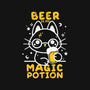 Beer Is My Magic Potion-womens off shoulder sweatshirt-NemiMakeit