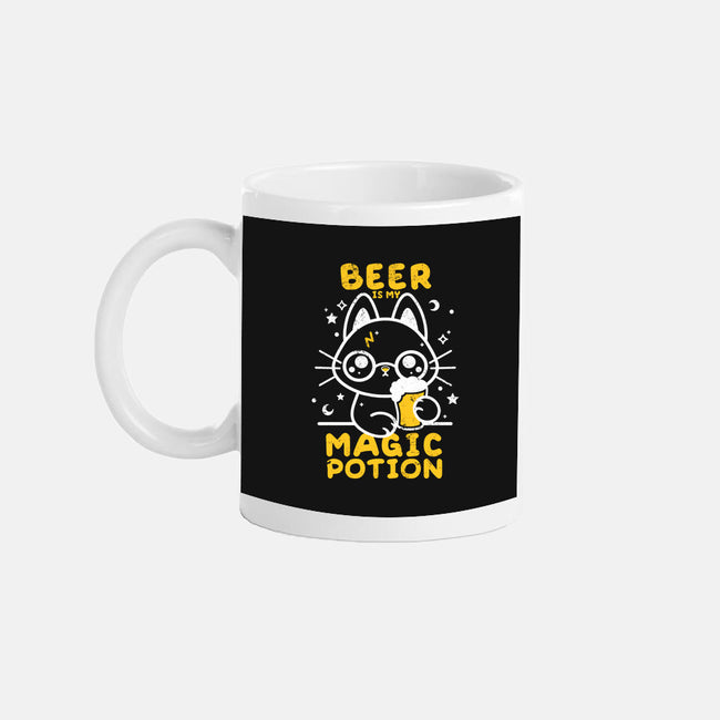 Beer Is My Magic Potion-none glossy mug-NemiMakeit