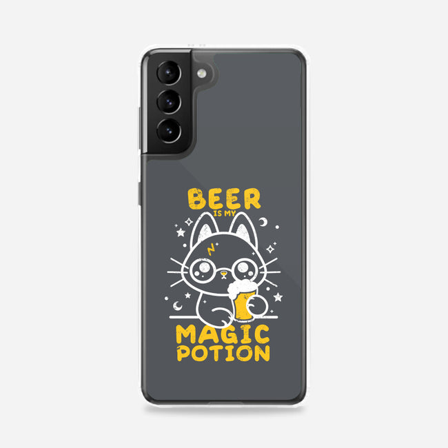 Beer Is My Magic Potion-samsung snap phone case-NemiMakeit