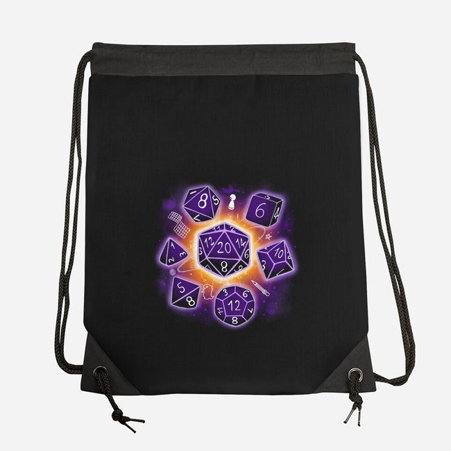 Dice Universe-none drawstring bag-Vallina84