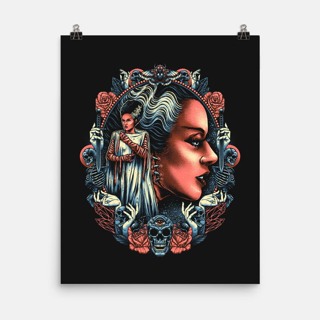 The Bride of the Monster-none matte poster-glitchygorilla