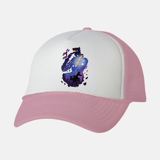 The Joe Star-unisex trucker hat-SwensonaDesigns