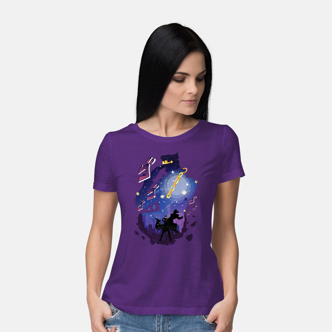 The Joe Star-womens basic tee-SwensonaDesigns