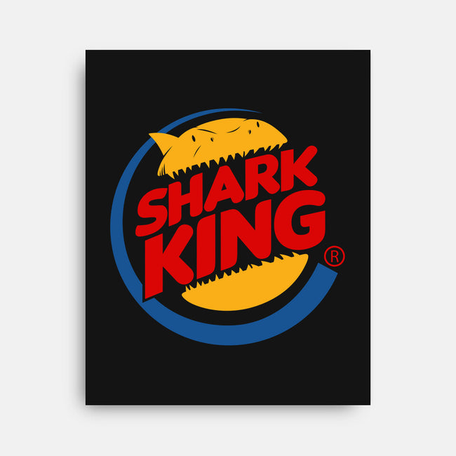 Shark King-none stretched canvas-Boggs Nicolas