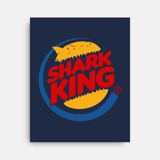 Shark King-none stretched canvas-Boggs Nicolas