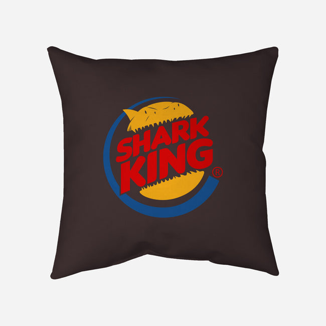 Shark King-none removable cover throw pillow-Boggs Nicolas