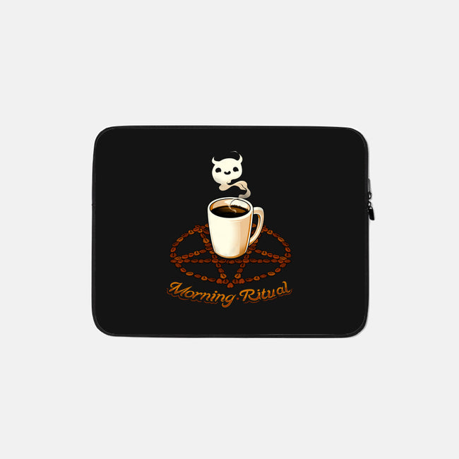 Morning Ritual-none zippered laptop sleeve-tobefonseca