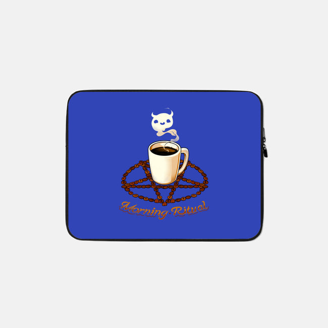 Morning Ritual-none zippered laptop sleeve-tobefonseca