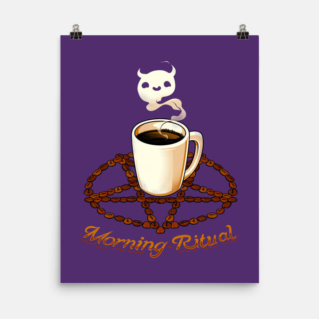 Morning Ritual-none matte poster-tobefonseca