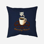 Morning Ritual-none non-removable cover w insert throw pillow-tobefonseca