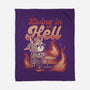 It's Home-none fleece blanket-eduely