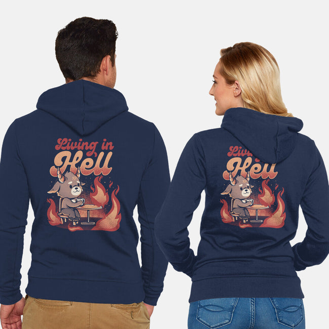 It's Home-unisex zip-up sweatshirt-eduely