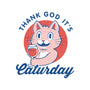 Caturday-womens basic tee-Thiago Correa