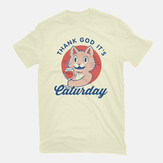 Caturday-mens basic tee-Thiago Correa