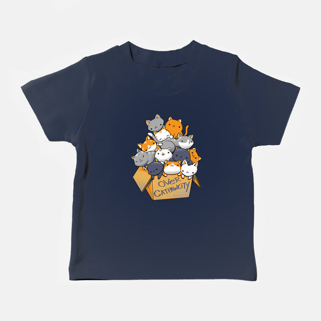 Over Catpawcity-baby basic tee-tobefonseca