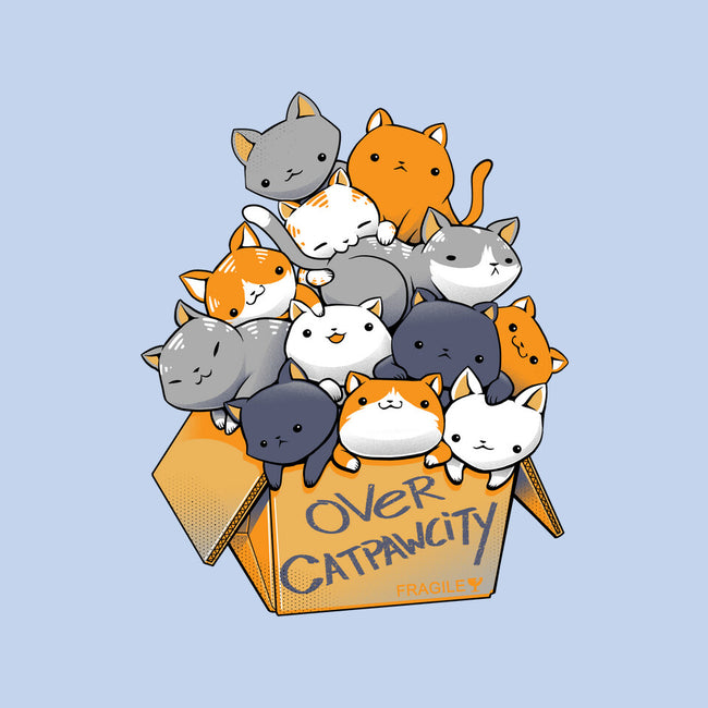 Over Catpawcity-none drawstring bag-tobefonseca