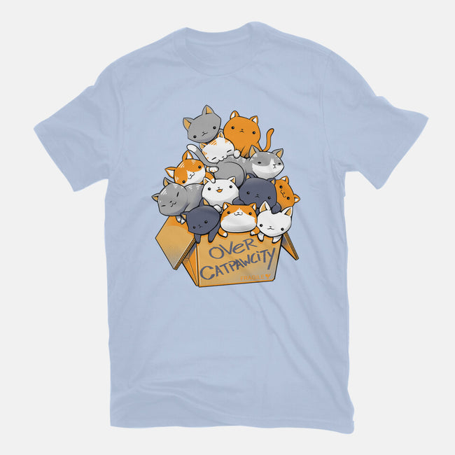 Over Catpawcity-womens fitted tee-tobefonseca