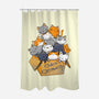 Over Catpawcity-none polyester shower curtain-tobefonseca