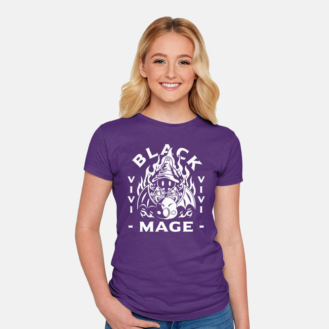 Vivi & Moogle-womens fitted tee-Logozaste