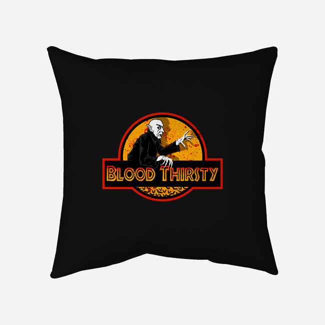Alive And Thirsty-none removable cover throw pillow-nadzeenadz
